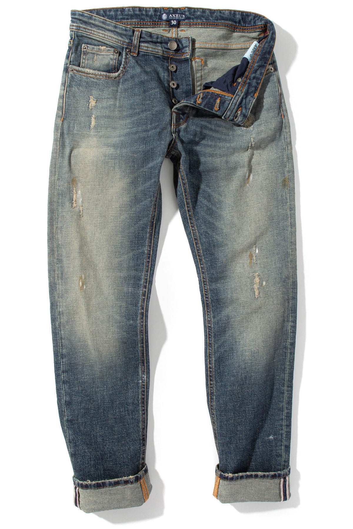 Yampa Slim Selvedge | Mens - Pants - 5 Pocket | Axel's Black Label Denim