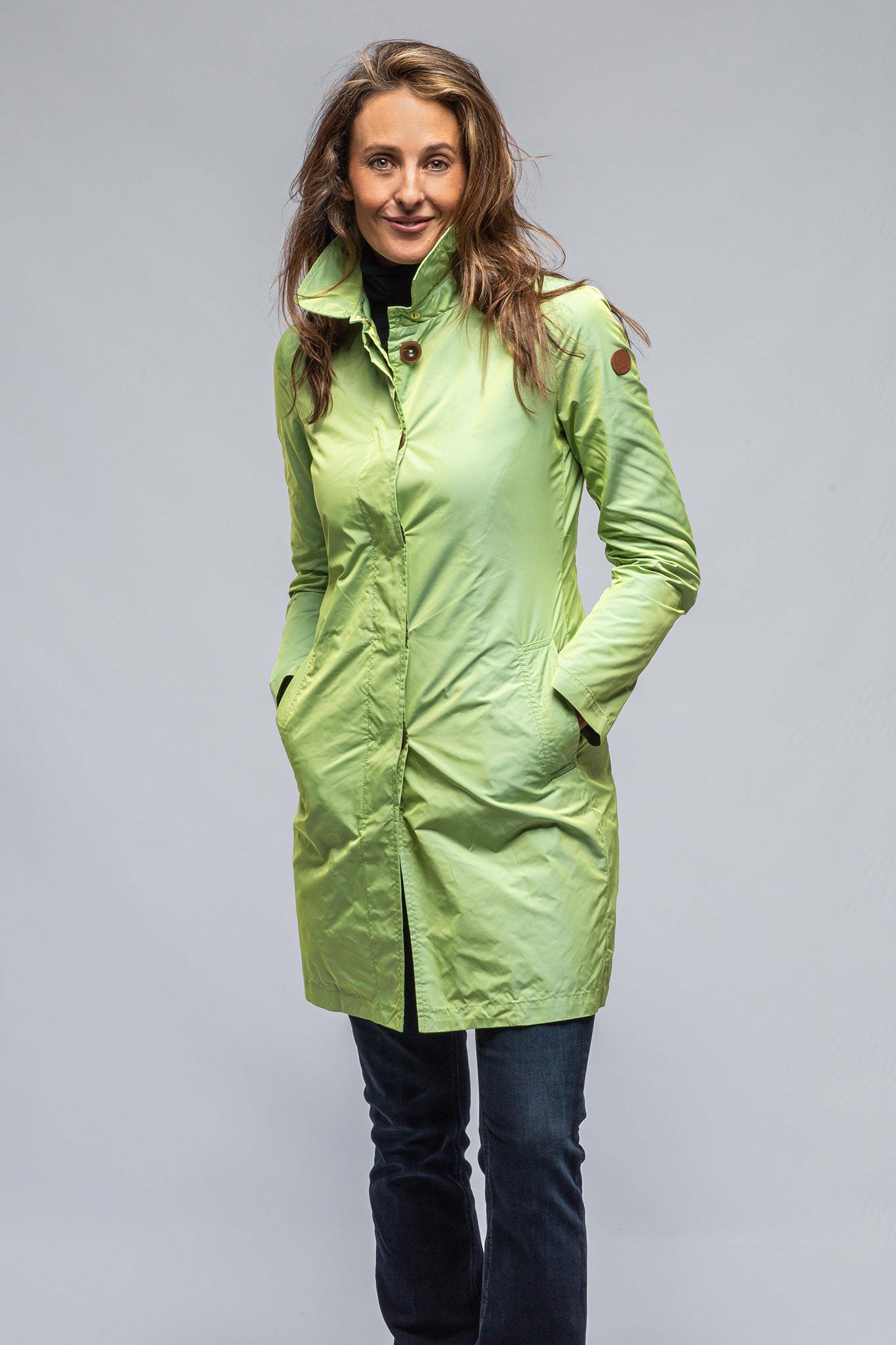 Virginia Lightweight Jacket In Lime | Warehouse - Ladies - Outerwear - Lightweight | Gimo's