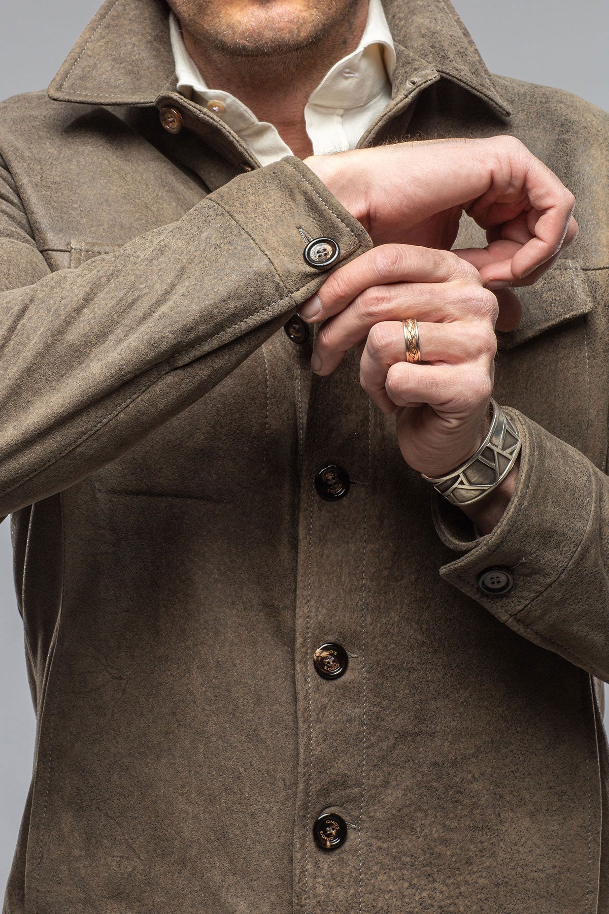 Odin Rugged Shirt Jacket In Southwest Beige