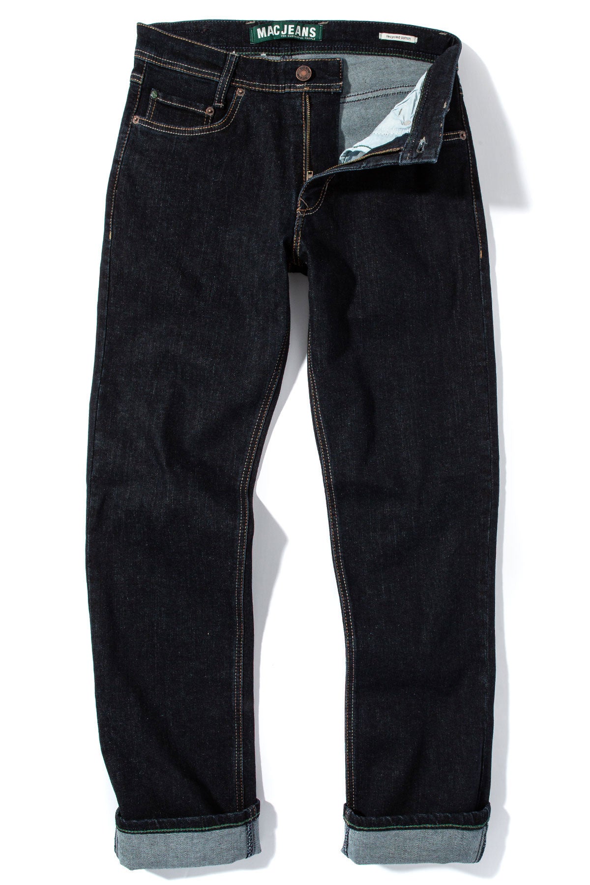 MAC Arne Jeans in Authentic Dark Blue | Mens - Pants - 5 Pocket | Mac Jeans