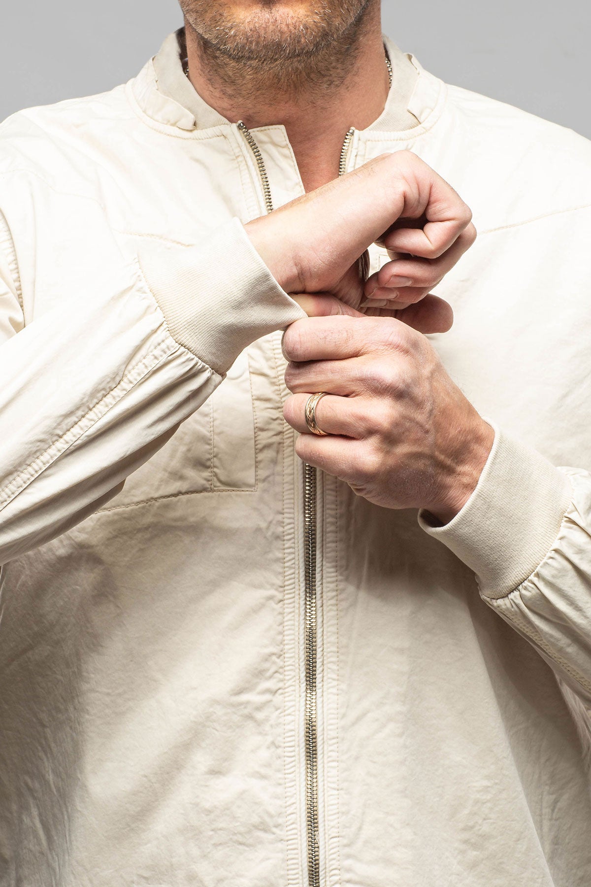Nauru Cargo Jacket In Khaki | Mens - Outerwear - Lightweight | Keeling
