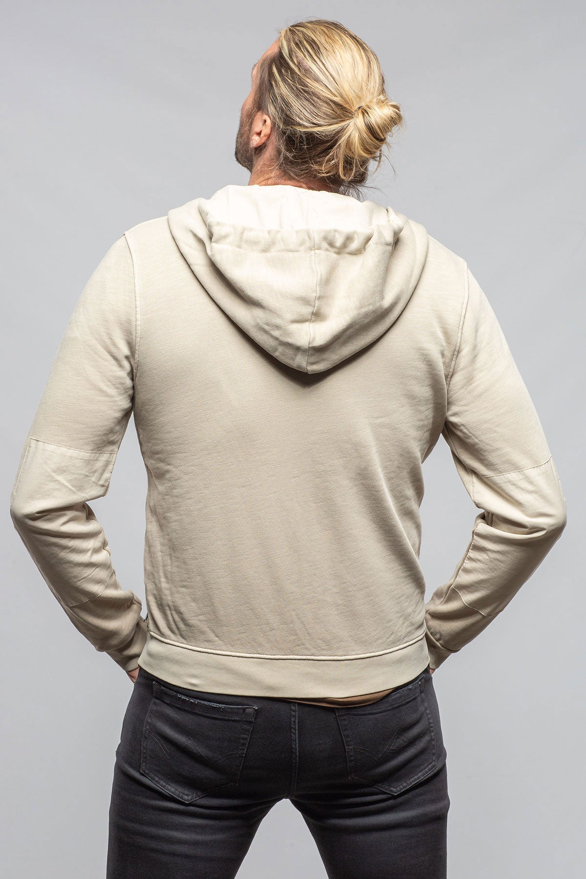 Sibut Zip Hoodie In Khaki | Mens - Outerwear - Overshirts | Keeling