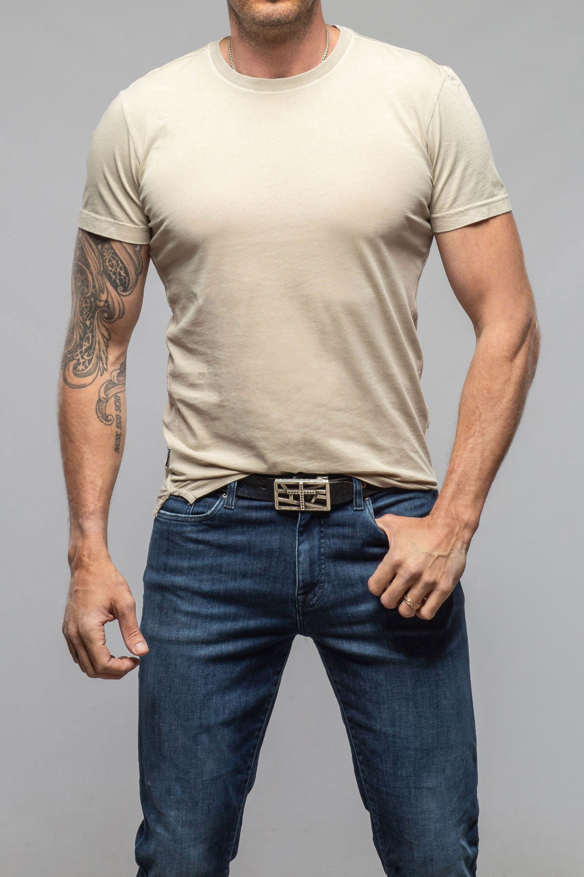 Siput SS Shirt In Khaki | Mens - Shirts - T-Shirts | Keeling