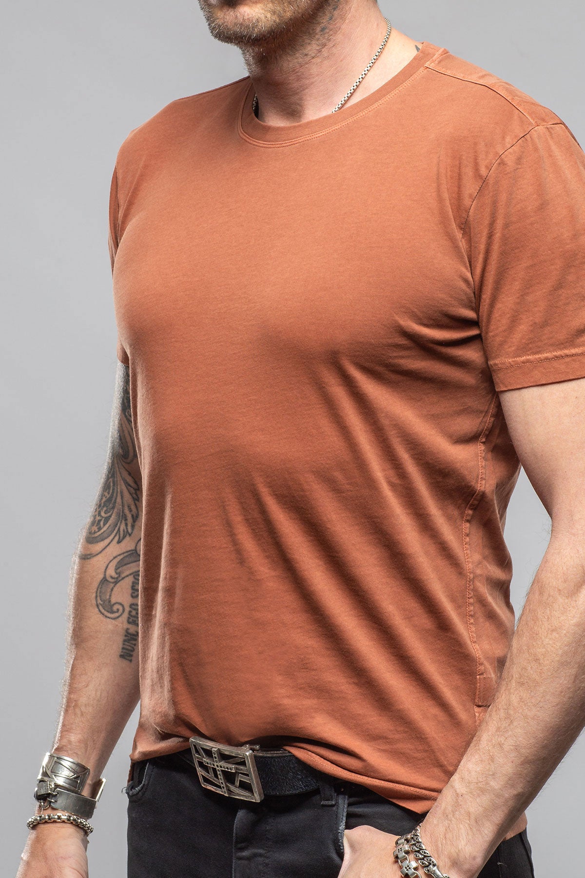 Siput SS Shirt In Marmalade | Mens - Shirts - T-Shirts | Keeling