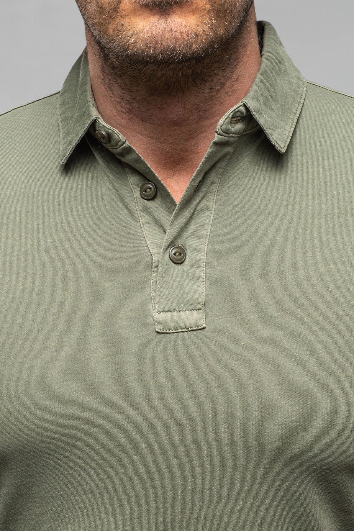 Tauranga Polo In Desert Sage | Mens - Shirts - Polos | Keeling