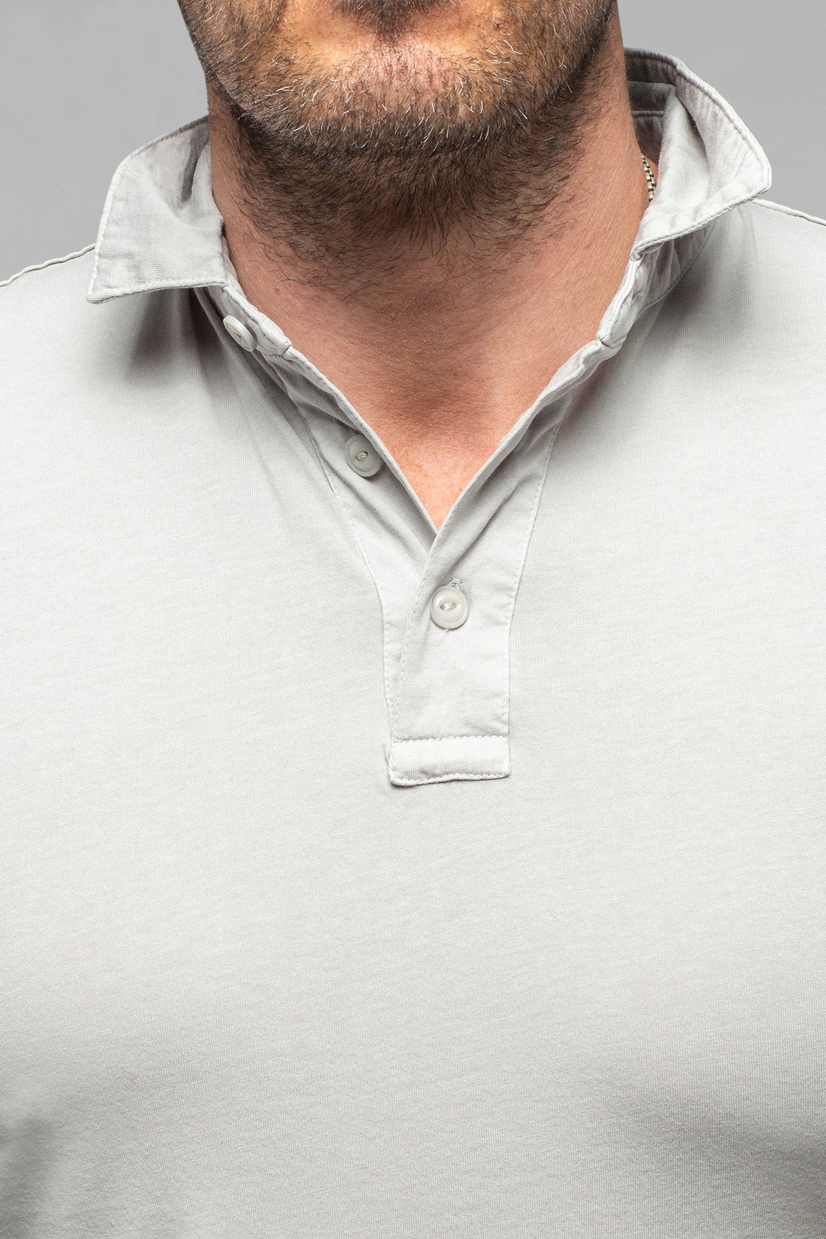Tauranga Polo In Grey Violet | Mens - Shirts - Polos | Keeling