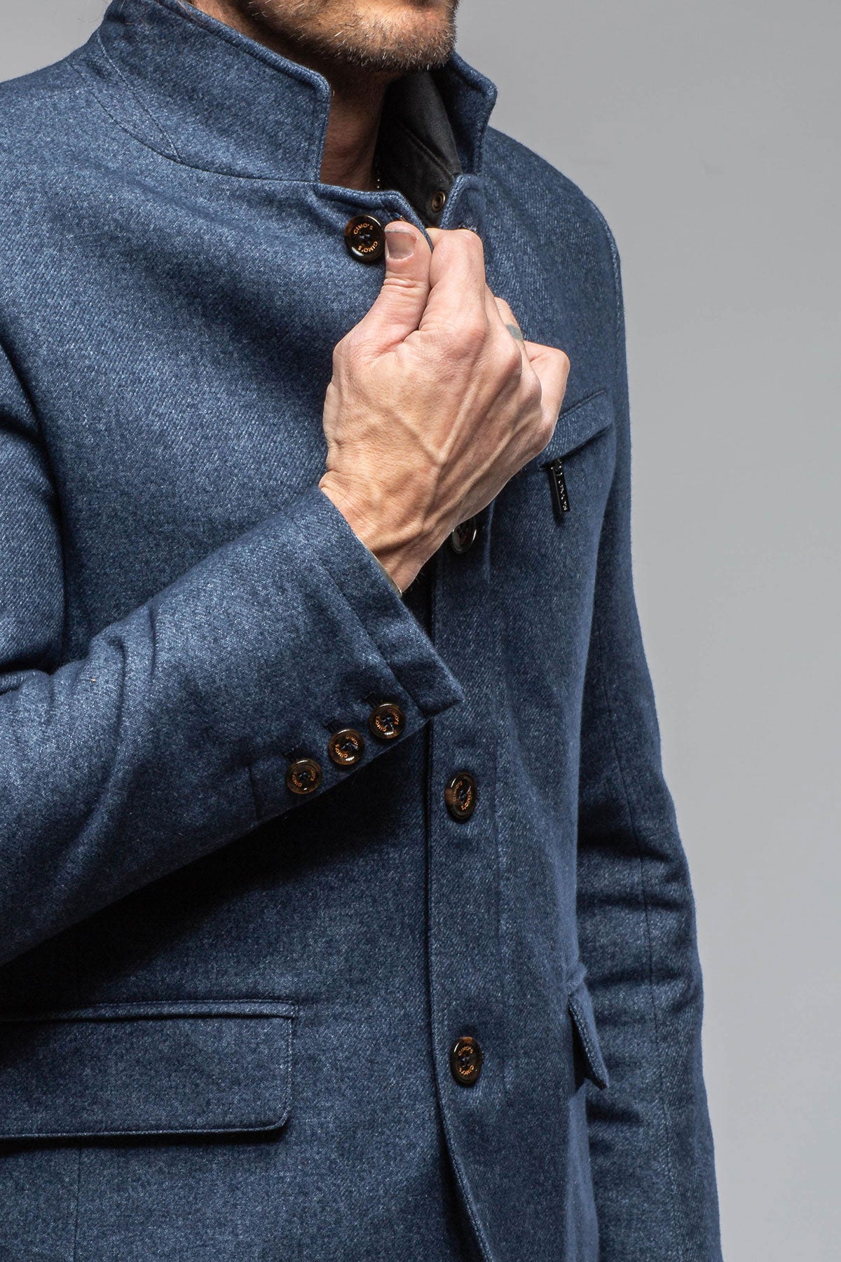 St. Andrews Wool Knit Jacket | Warehouse - Mens - Outerwear - Cloth | Gimo's