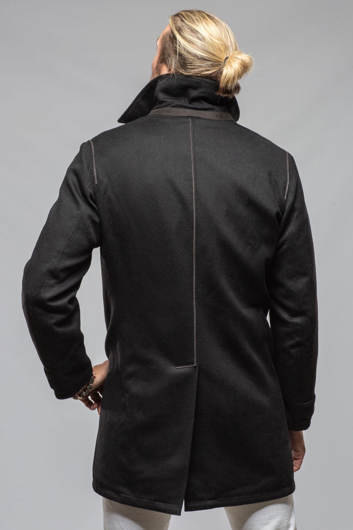 Burks Wool/Cashmere Shearling Jacket