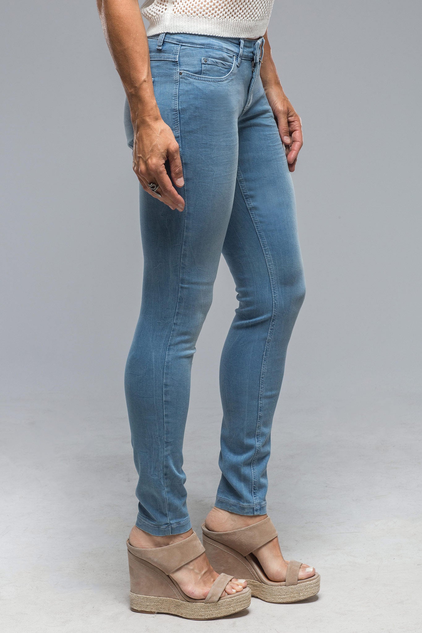 Mac Jeans MAC Dream Skinny In Baby Blue Wash Ladies - Pants - Jeans