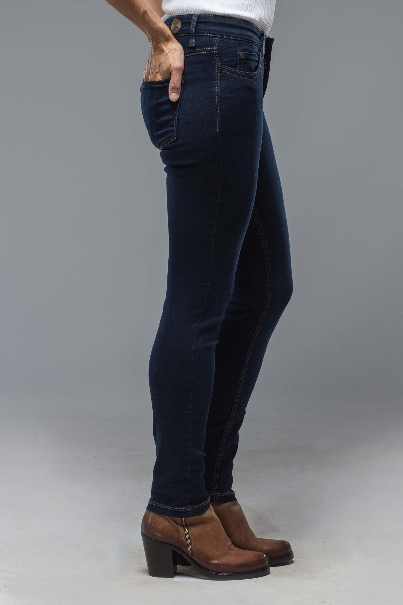 Mac Jeans MAC Dream Skinny In Dark Authentic Wash Ladies - Pants - Jeans