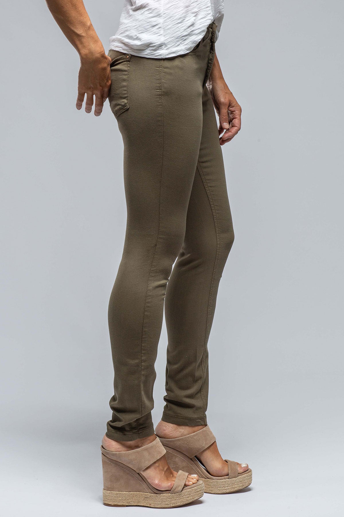 Mac Jeans MAC Dream Skinny in Olive Night Ladies - Pants - Jeans
