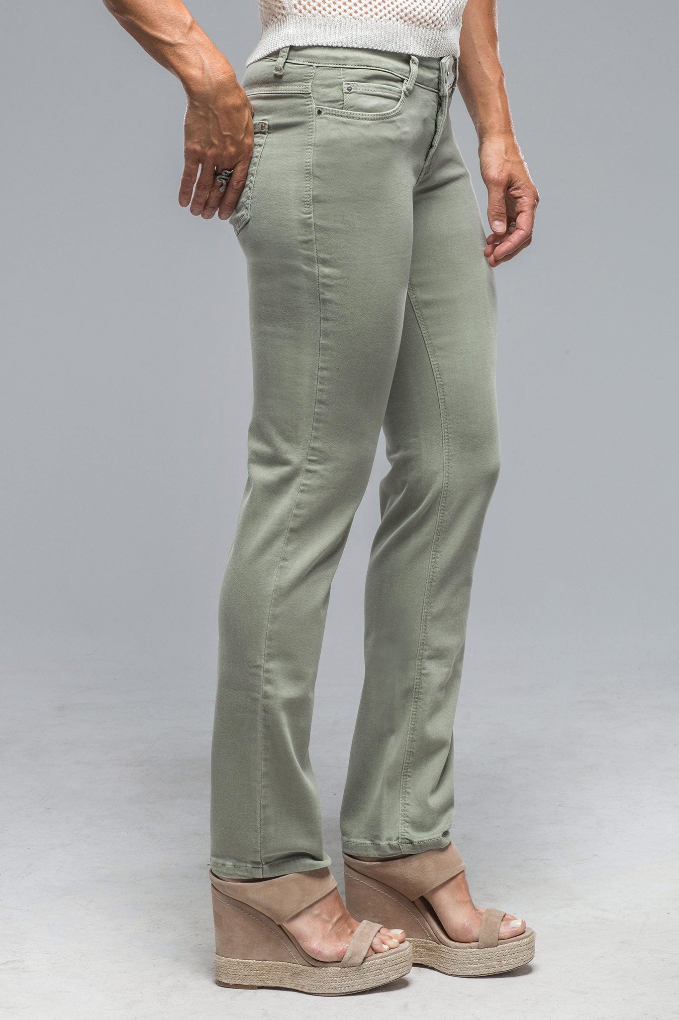 Mac Jeans MAC Dream Straight in Dried Rosemary Ladies - Pants - Jeans