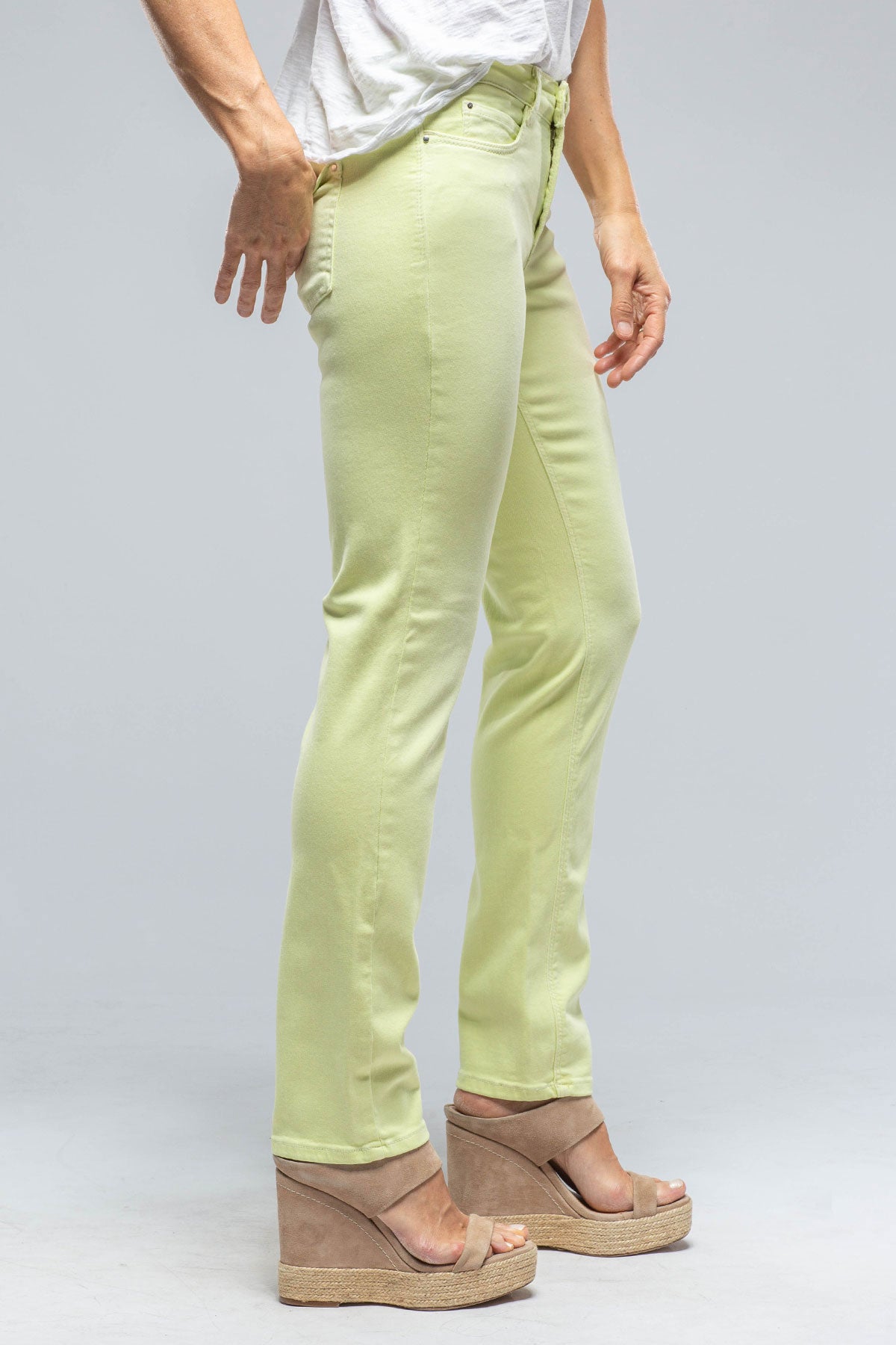 Mac Jeans MAC Dream Straight in Quince Green Ladies - Pants - Jeans