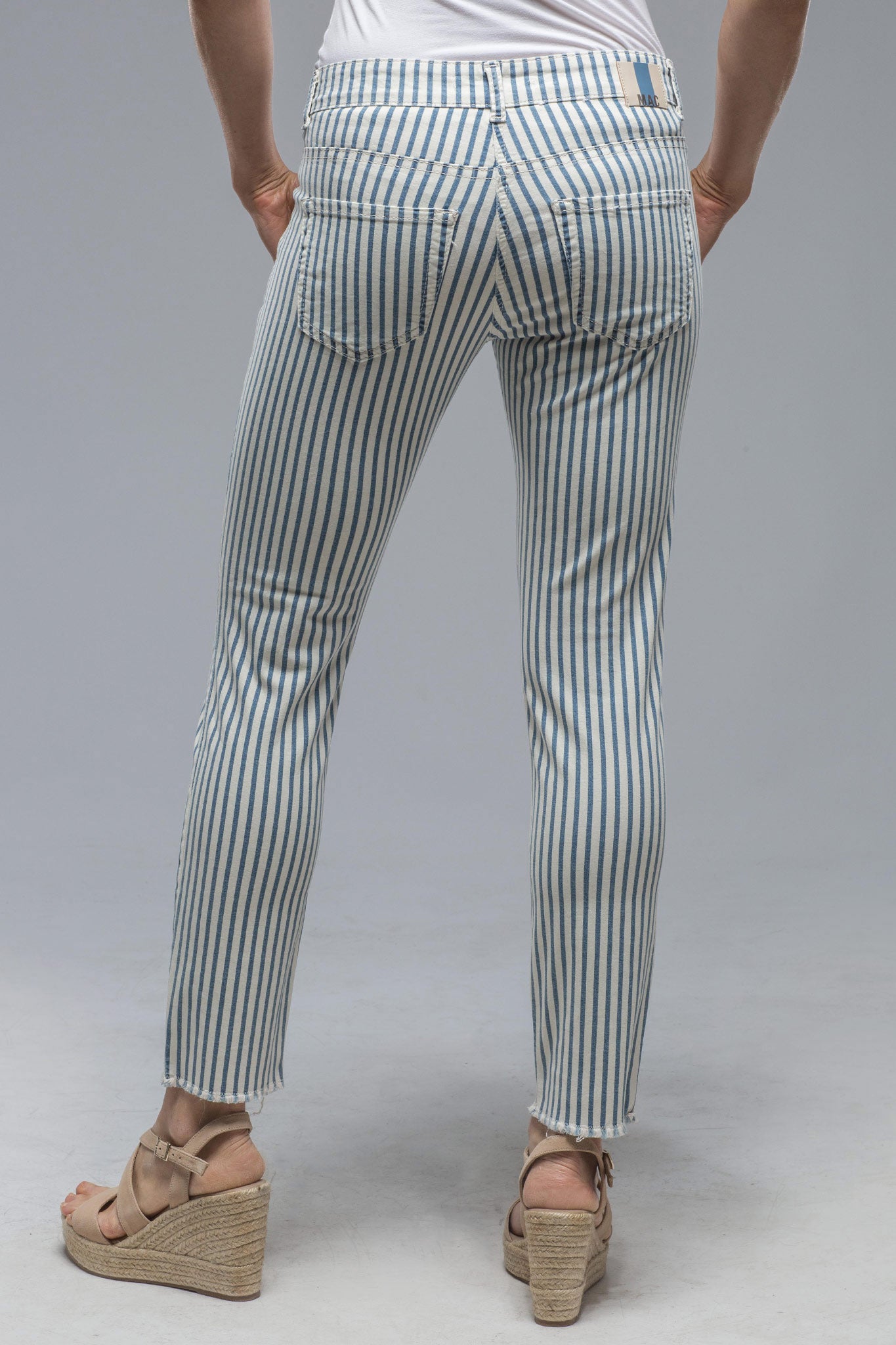 Mac Jeans MAC Slim Blue Stripe Ladies - Pants