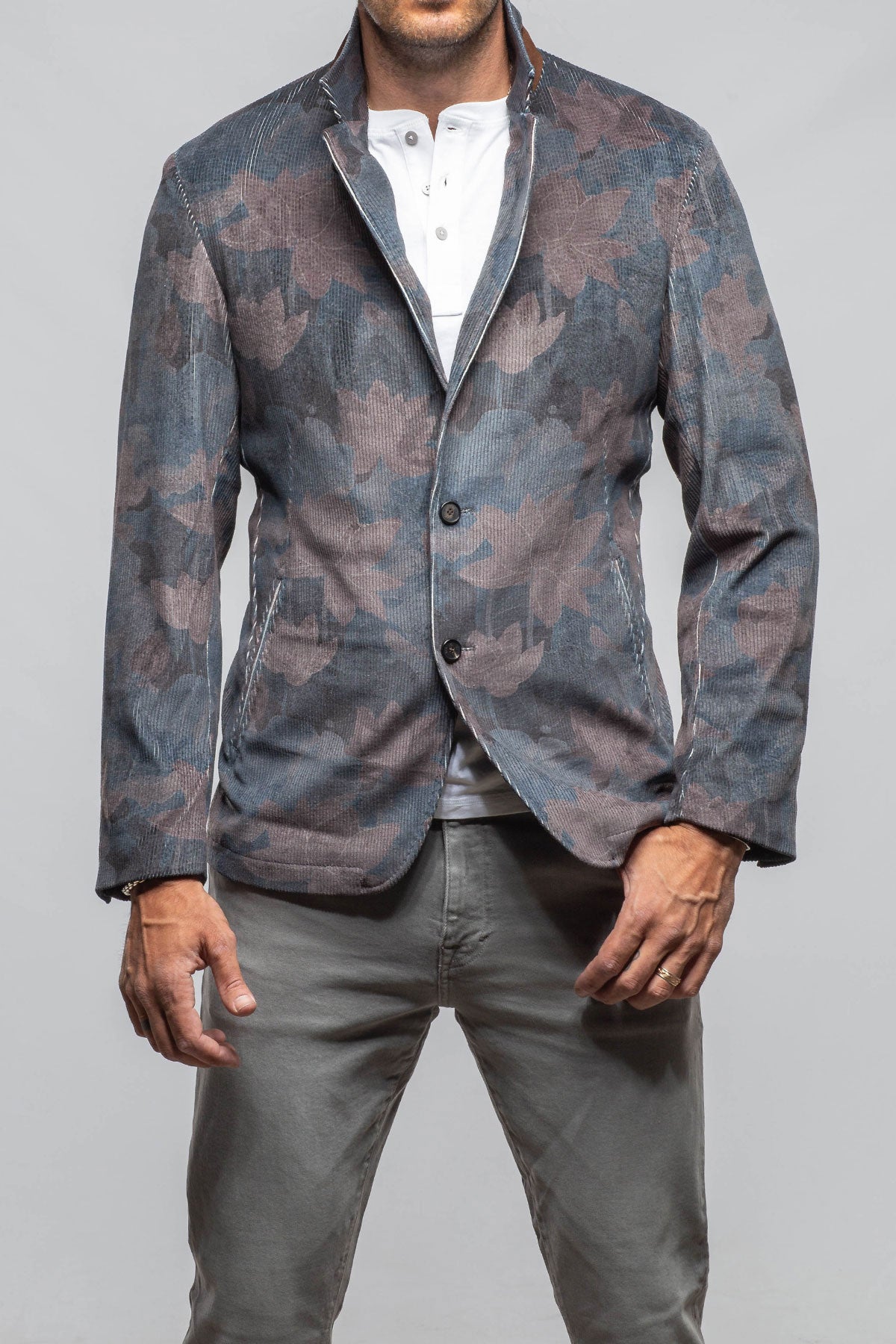 Manto Dahl Printed Corduroy Blazer Mens - Tailored - Sport Coats