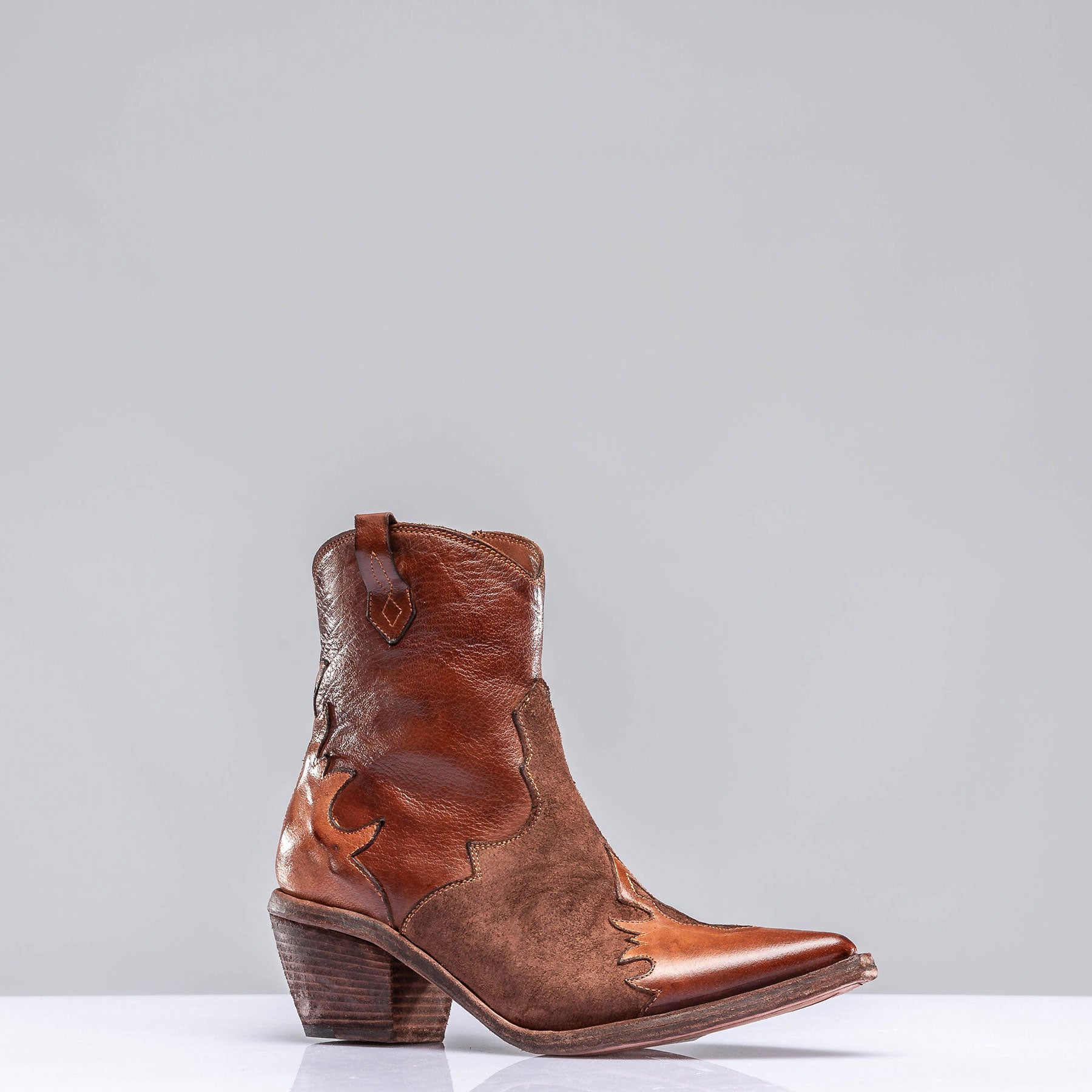 Coco Short Boot In Dusty Rose | Ladies - Cowboy Boots | Marco Delli
