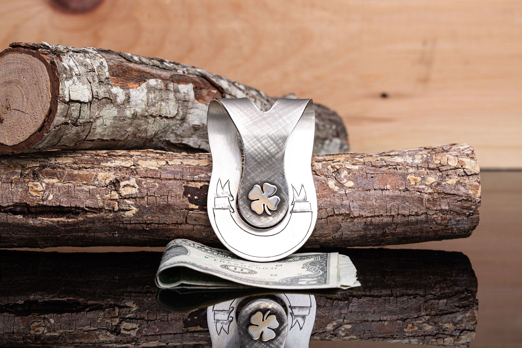 Shamrock Money Clip | Mens - Accessories - Money Clips | American Buckle Collection