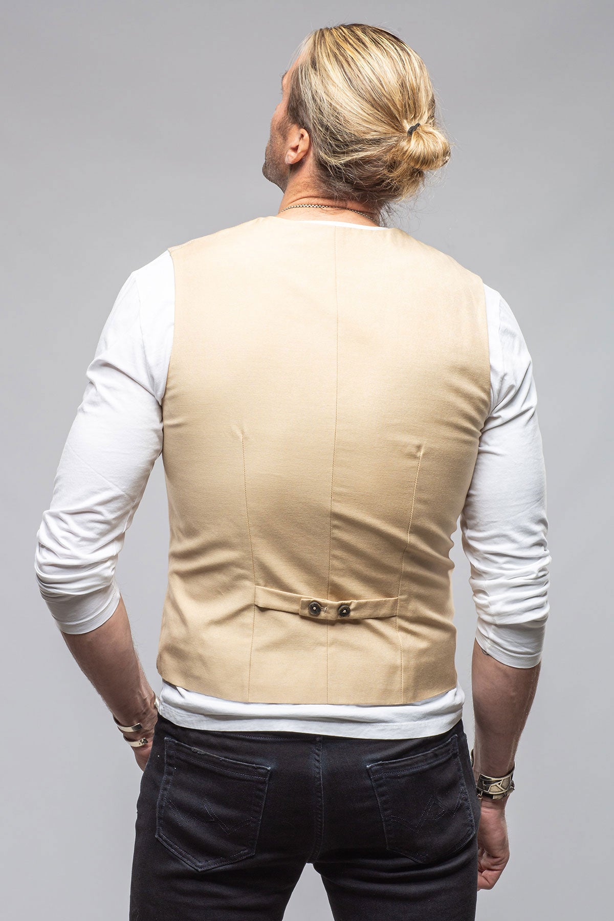 Mothwurf Ellis Tailored Vest In Hazelnut Mens - Tailored - Vests