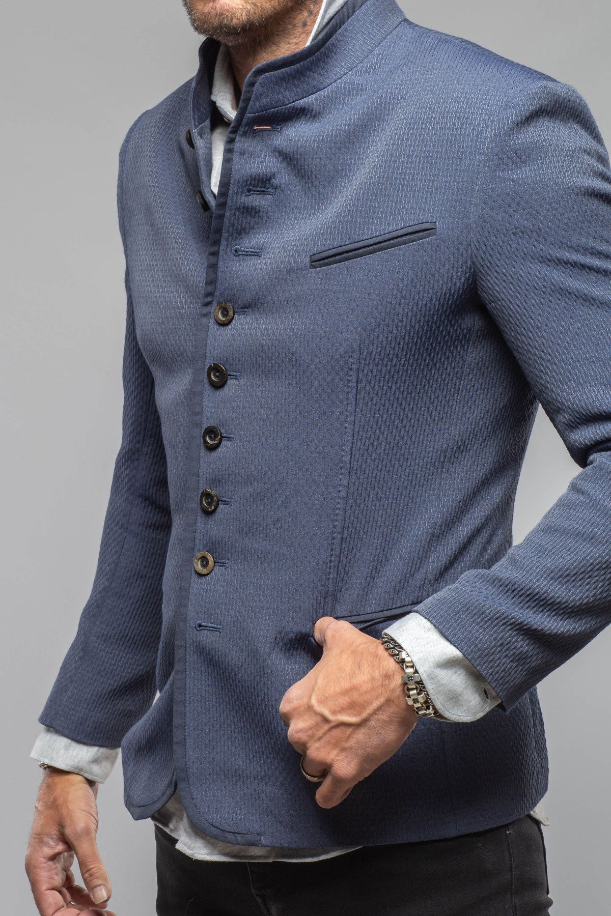 Mothwurf Fortaleza Jacket In Jeans Mens - Tailored - Jackets