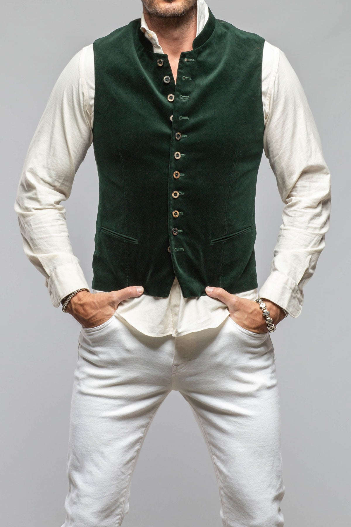 Mothwurf Lalo Vest In Tanne Mens - Tailored - Vests