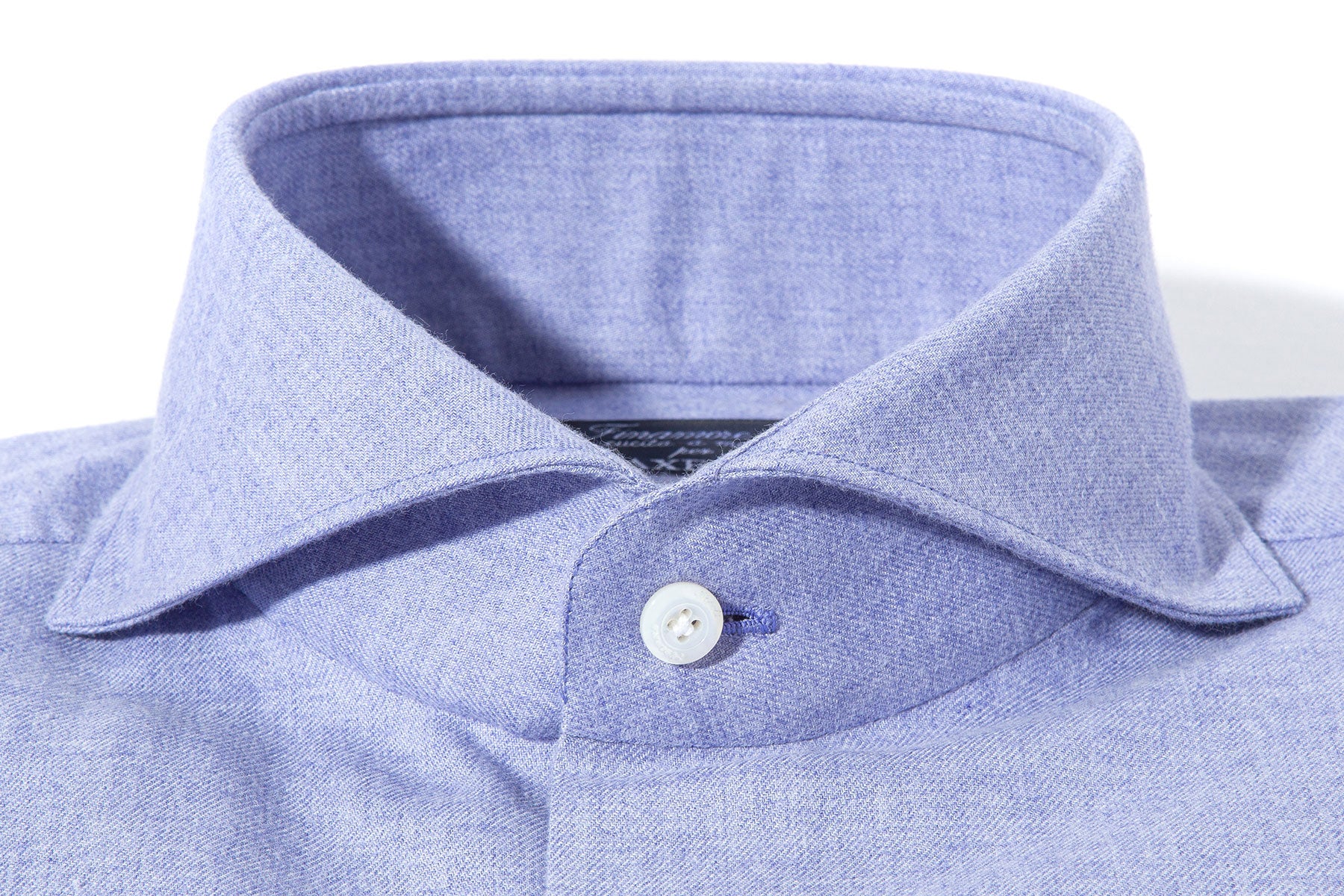 Hemme Cotton Cashmere Shirt in Dark Purple