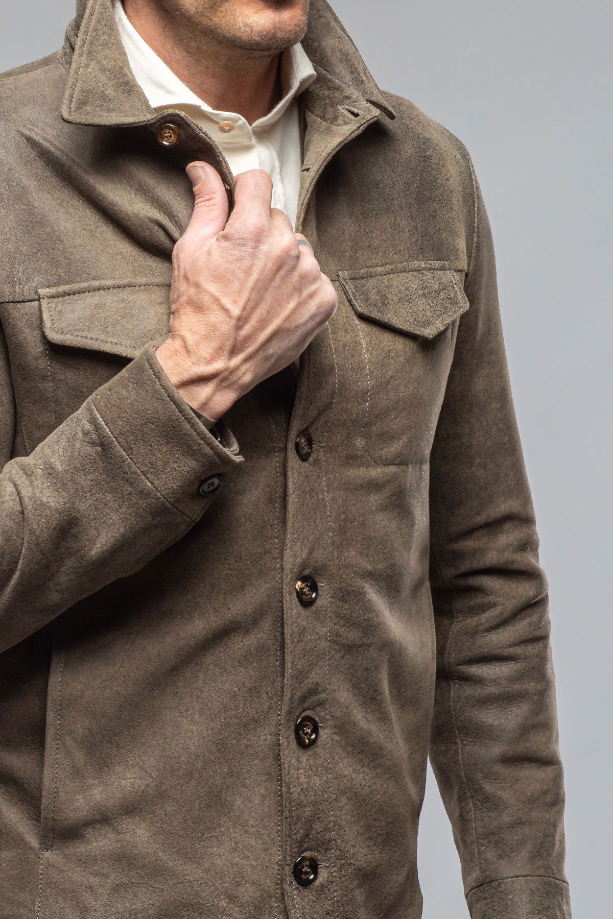 Odin Rugged Shirt Jacket In Southwest Beige
