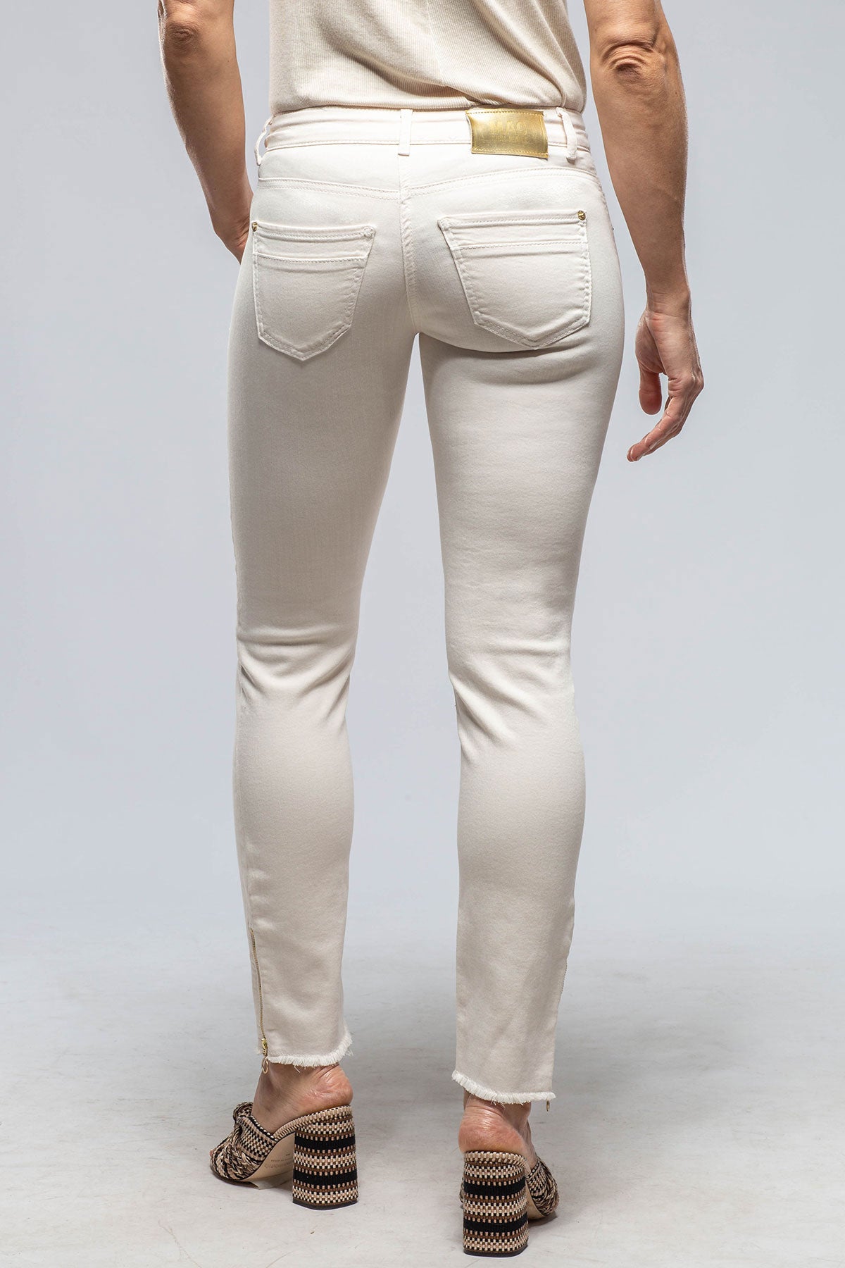 MAC Rich Slim Chic in New Antique White | Ladies - Pants - Jeans | Mac Jeans