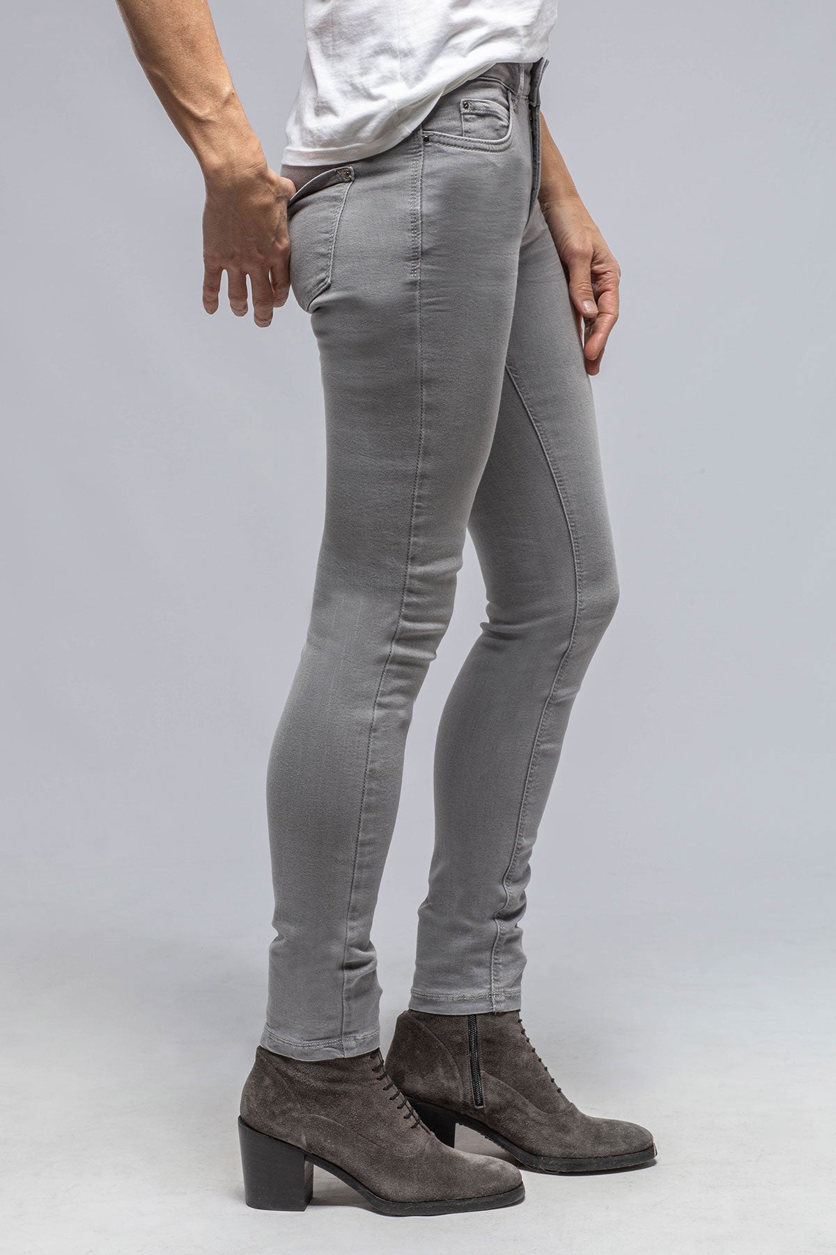 MAC Dream Skinny In Upcoming Grey | Ladies - Pants - Jeans | Mac Jeans