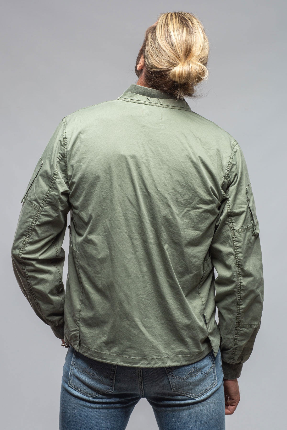 Nauru Cargo Jacket In Olivine | Mens - Outerwear - Lightweight | Keeling