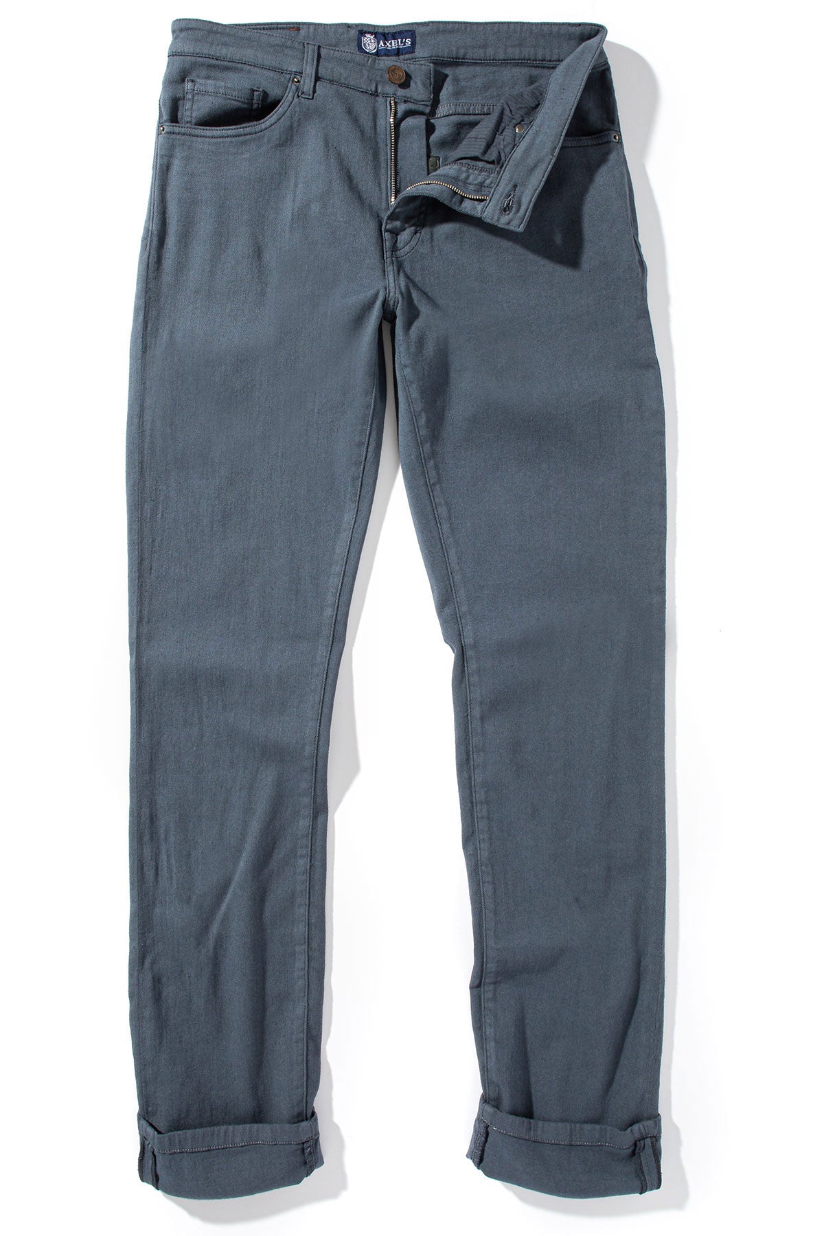 Winslow 5-Pocket Trouser In Acciaio