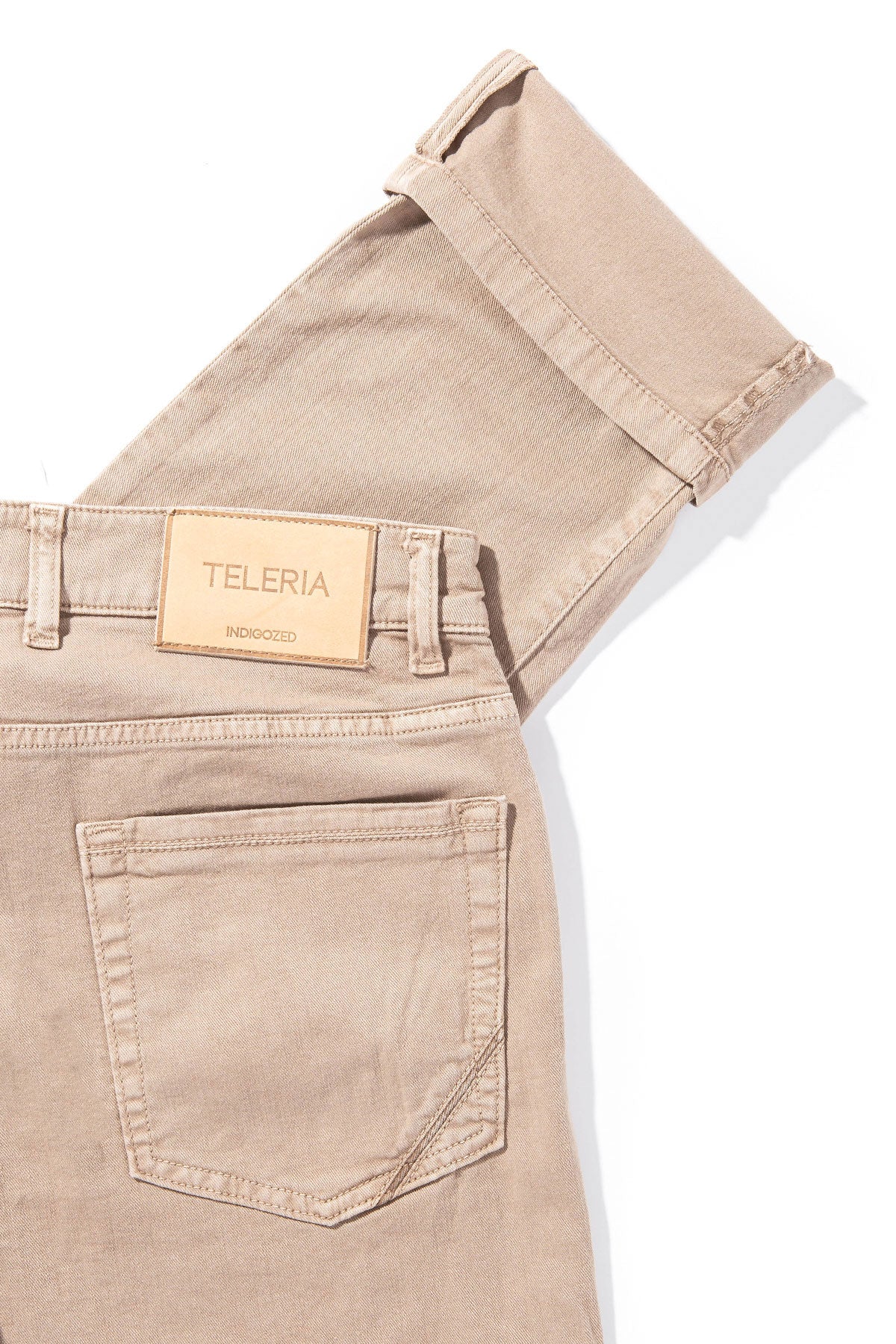 Ouray 5 Pocket Denim in Beige | Mens - Pants - 5 Pocket | Teleria Zed