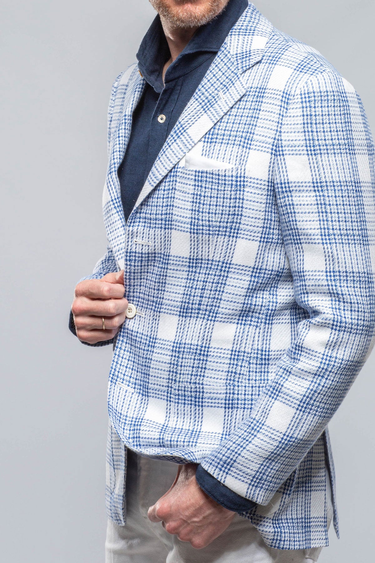 Mondial Cashmere Linen Sport Coat | Mens - Tailored - Sport Coats | Kiton