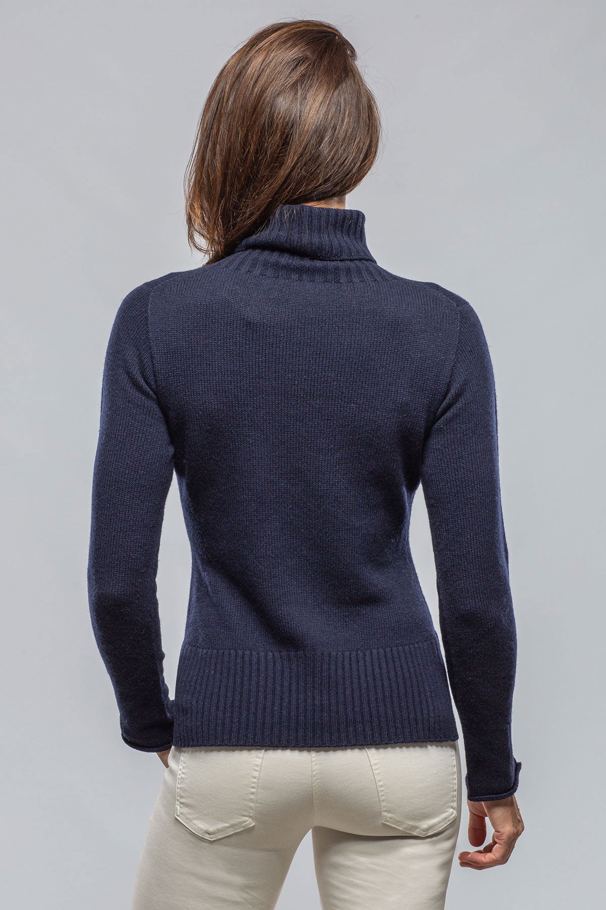 Dori Fitted Sweater In Notte | Ladies - Sweaters | Axels
