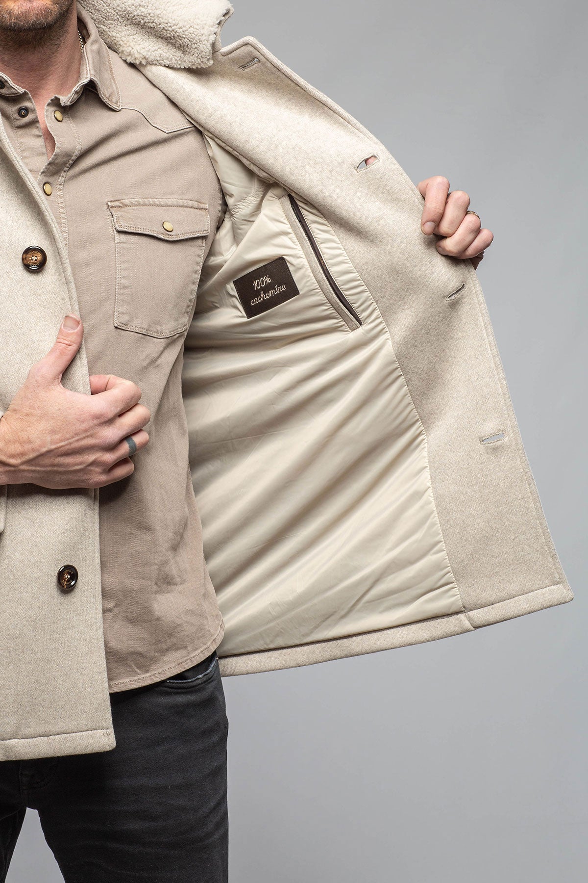 St. John's Cashmere Knit Coat | Warehouse - Mens - Outerwear - Cloth | Gimo's