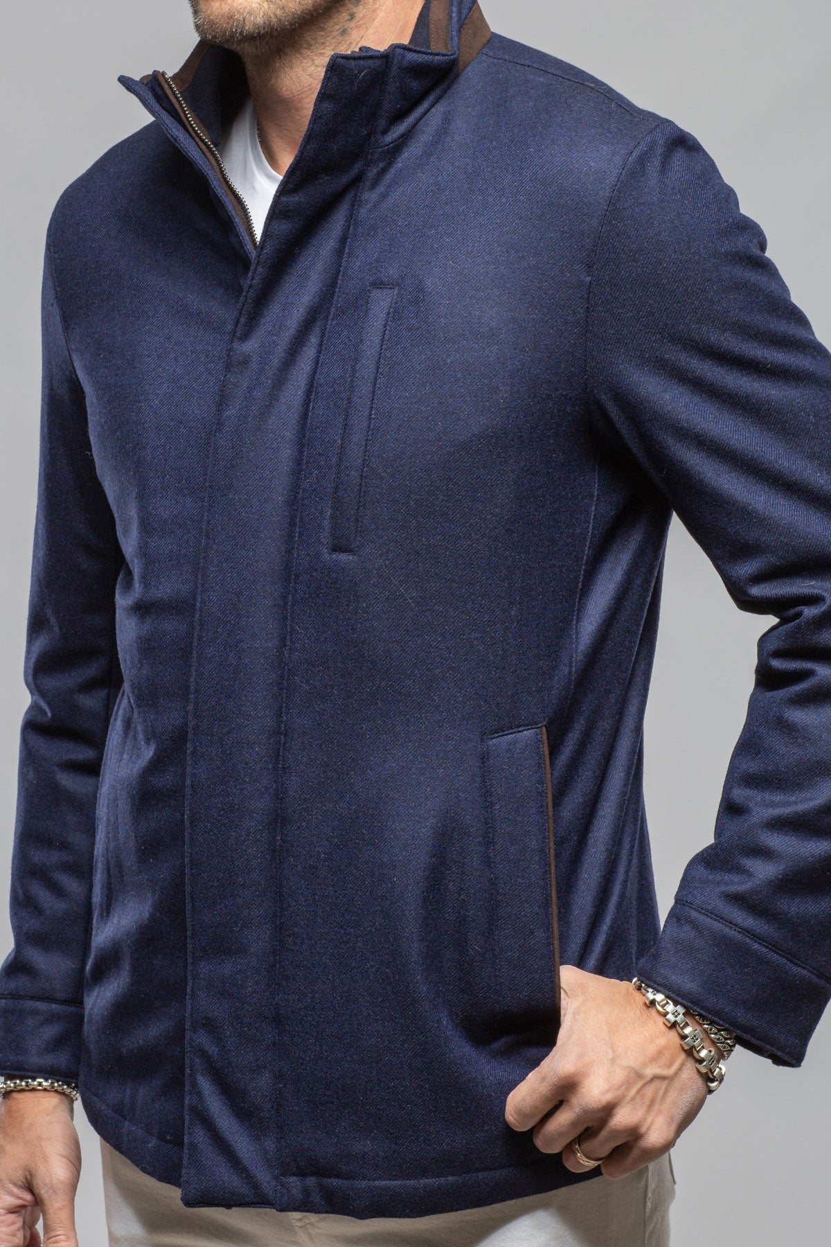 Calder Wool/Cashmere Coat