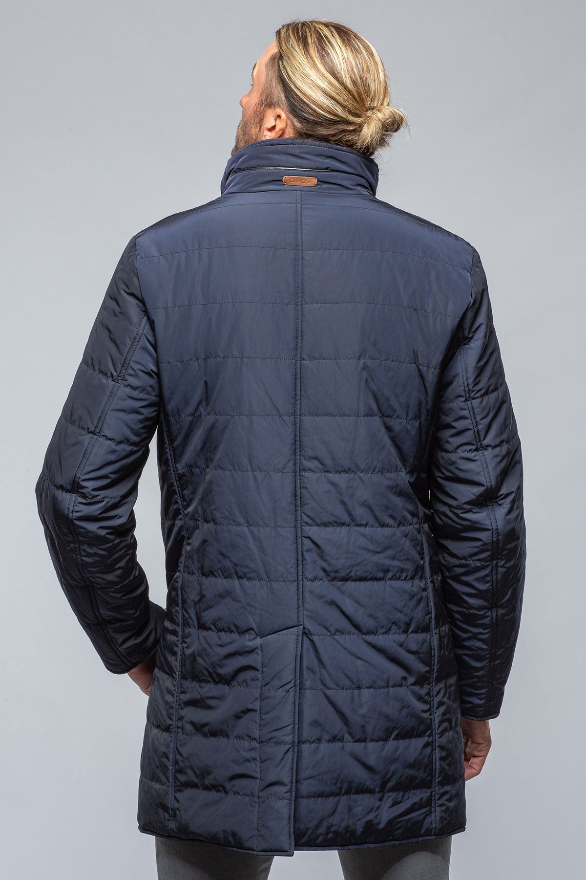 Memphis Overcoat In Navy | Warehouse - Mens - Outerwear - Cloth | Gimo's