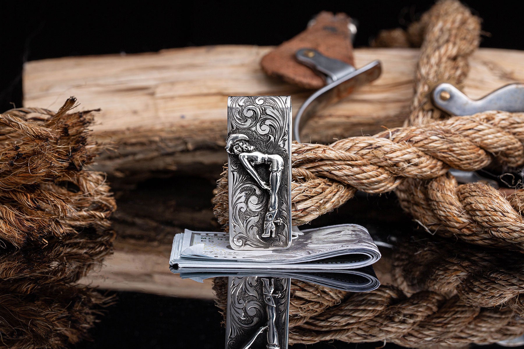 Belle Rodeo Gal Money Clip | Mens - Accessories - Money Clips | American Buckle Collection