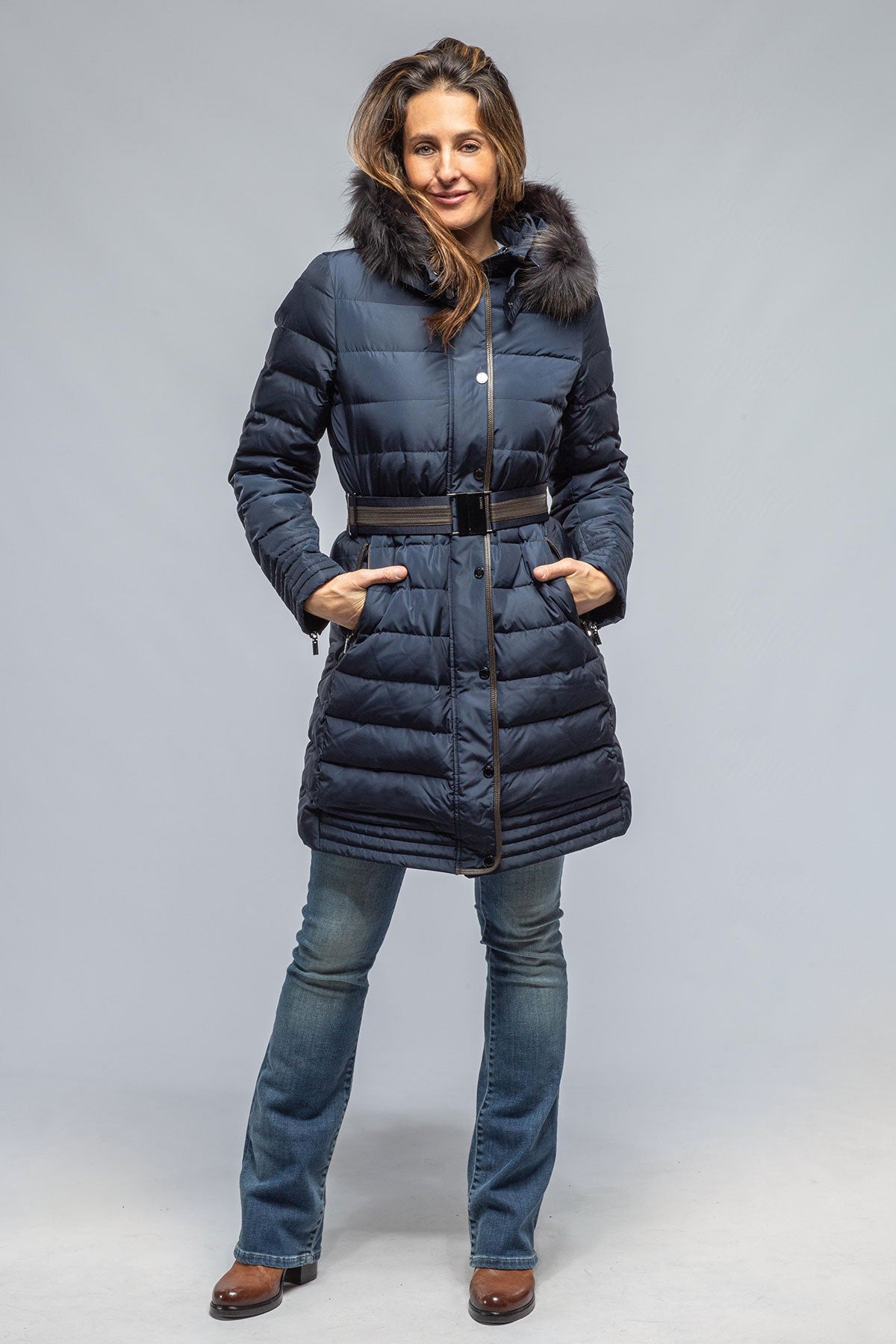 Ceto Resort Coat In Navy