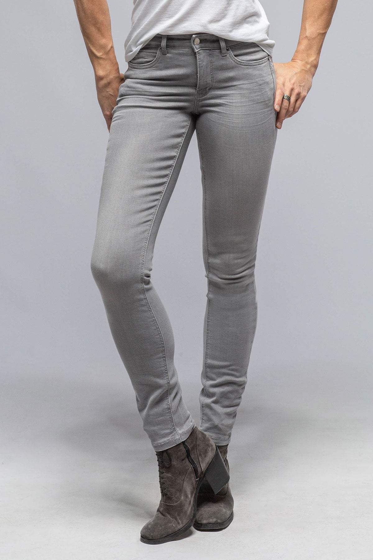 MAC Dream Skinny In Upcoming Grey | Ladies - Pants - Jeans | Mac Jeans