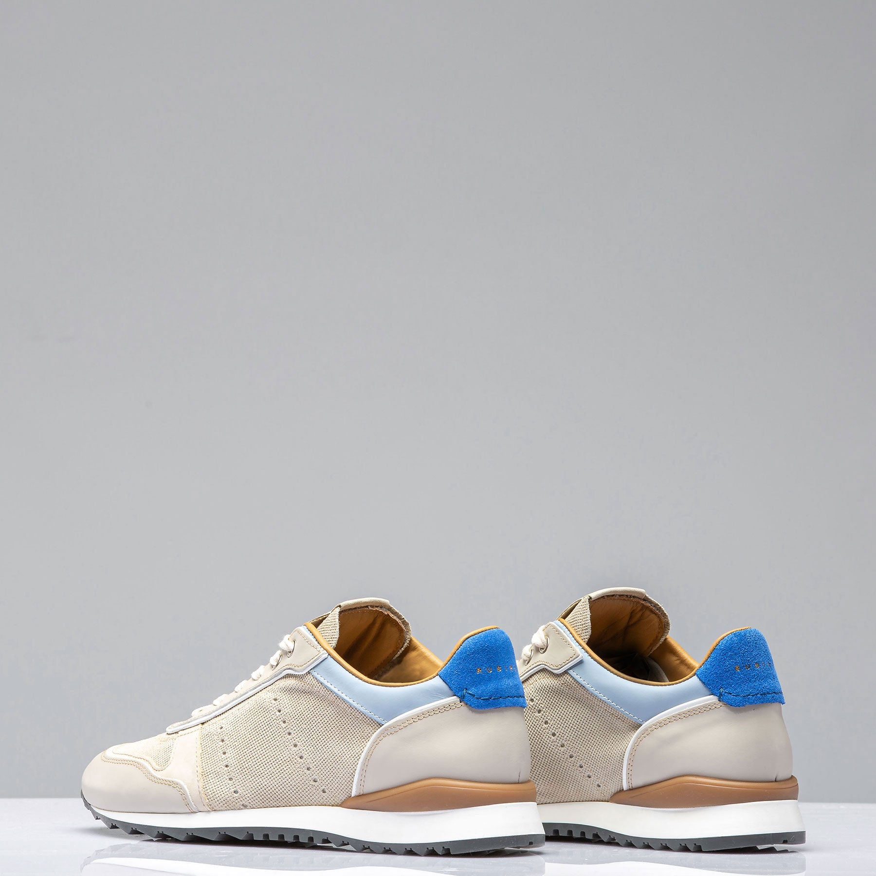 Rubirosa Joan Sneaker In Blue Beige Mens - Shoes