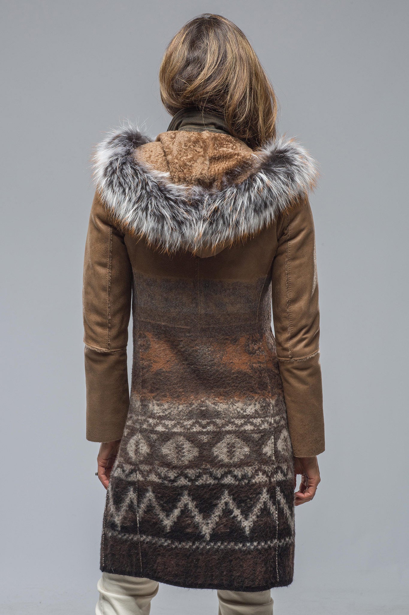 Sioux Shearling Knit Coat | Ladies - Outerwear - Shearling | Artico