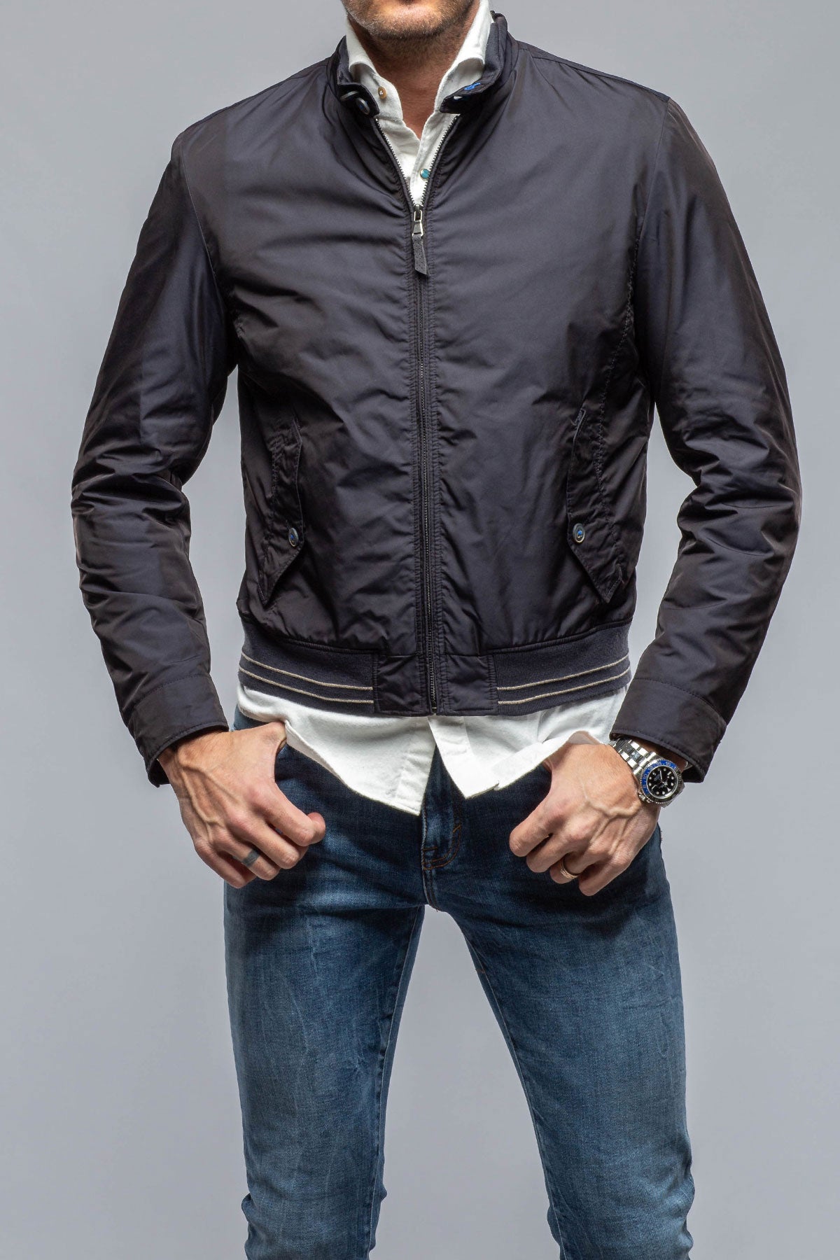 Calder Baseball Jacket | Warehouse - Mens - Outerwear - Cloth | Gimo's