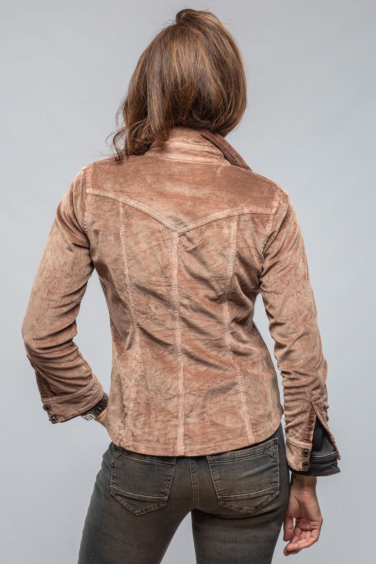 Sonia Villa Bandera Western Shirt In Cocoa Ladies - Tops