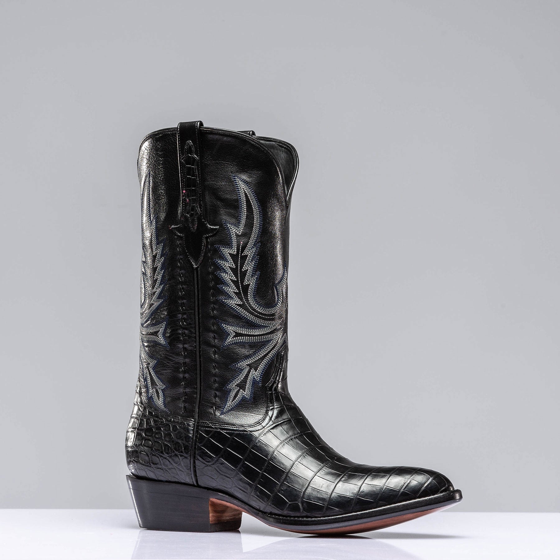 Stallion Boots Crocodile Belly Cowboy Boot