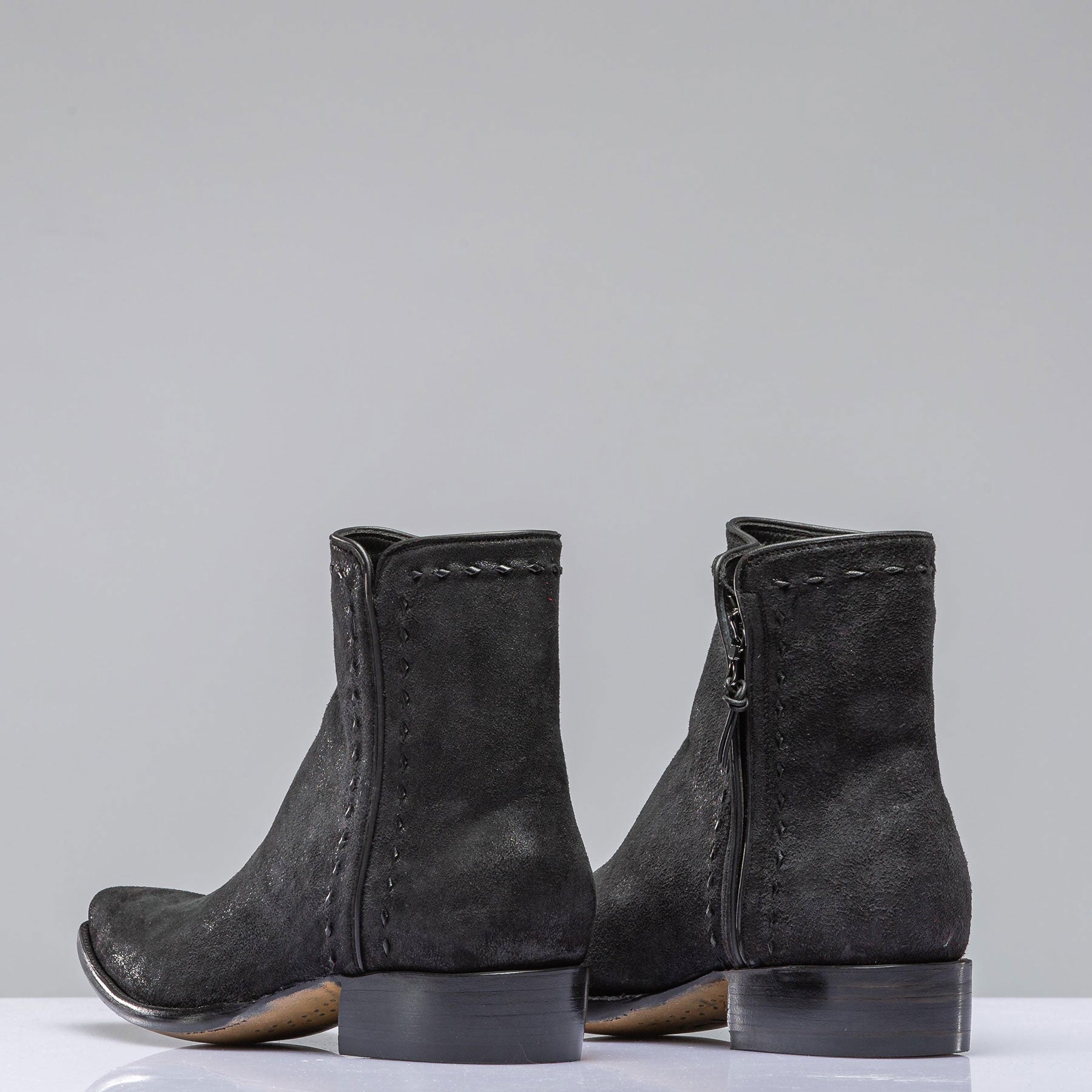 Stallion Boots Stillwater Zorro In Black Mens - Cowboy Boots