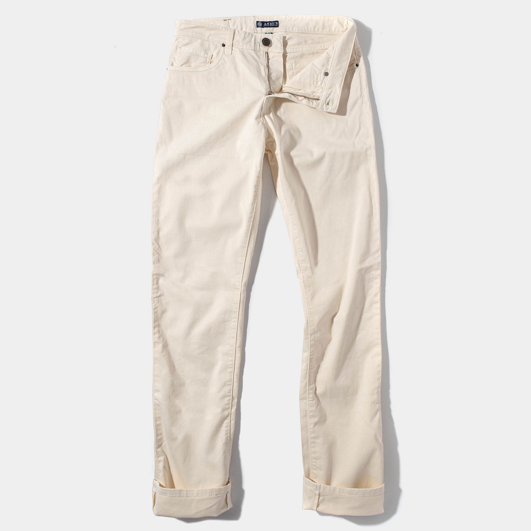 Prescott Soft Touch 5 Pocket In Latte | Mens - Pants - 5 Pocket | Teleria Zed
