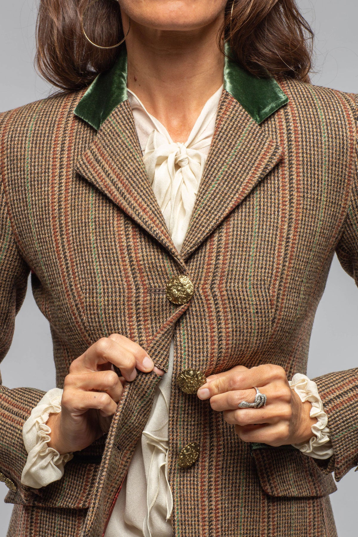 Aberdeen Tweed Jacket | Ladies - Tailored - Jackets | T.ba