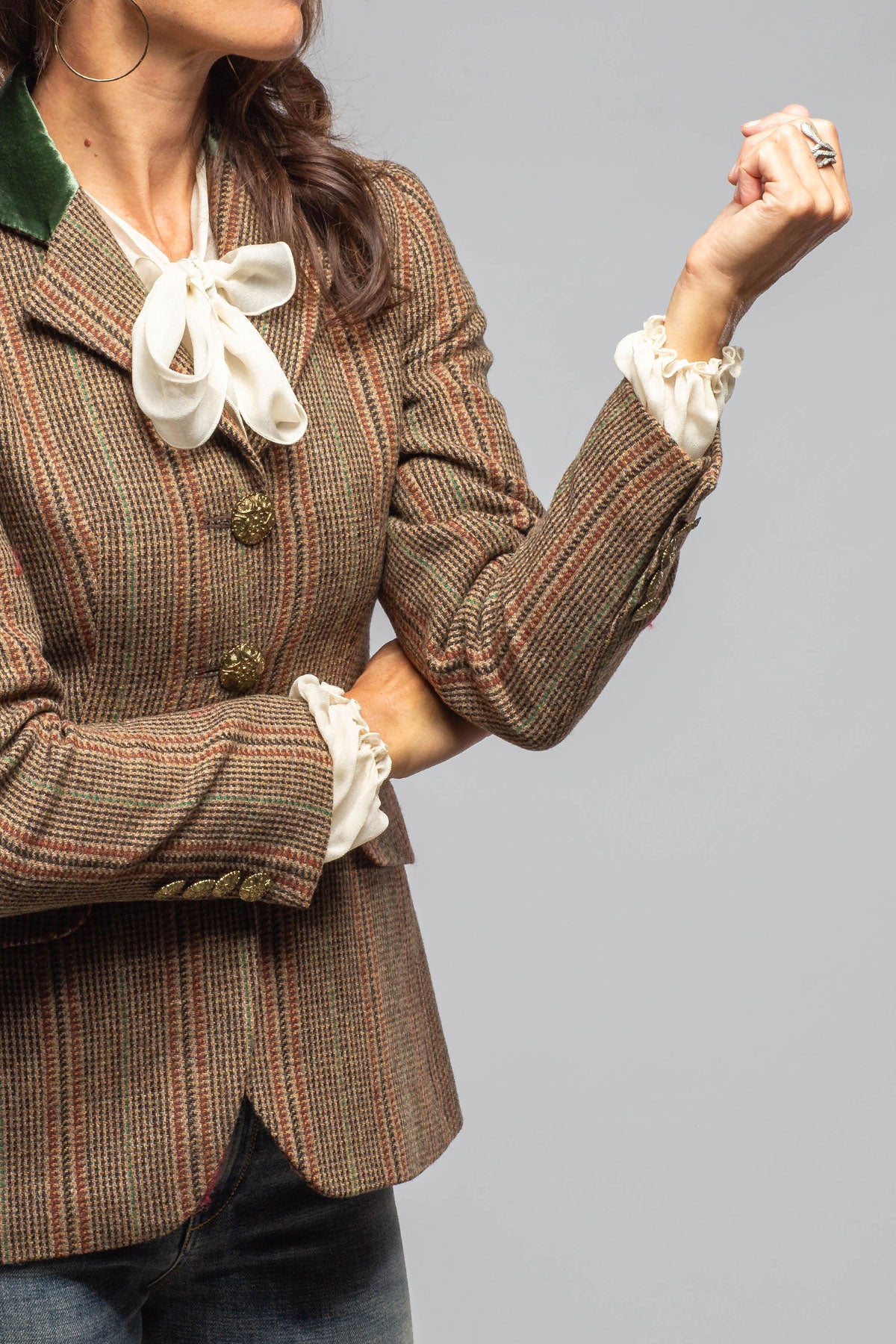 Aberdeen Tweed Jacket | Ladies - Tailored - Jackets | T.ba