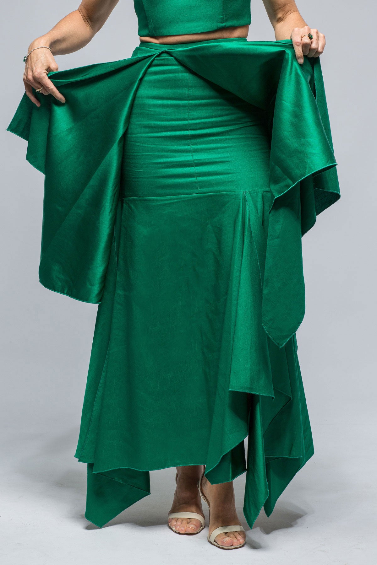 Buleria Skirt In Powin Matte Emerald | Ladies - Skirts | T.ba