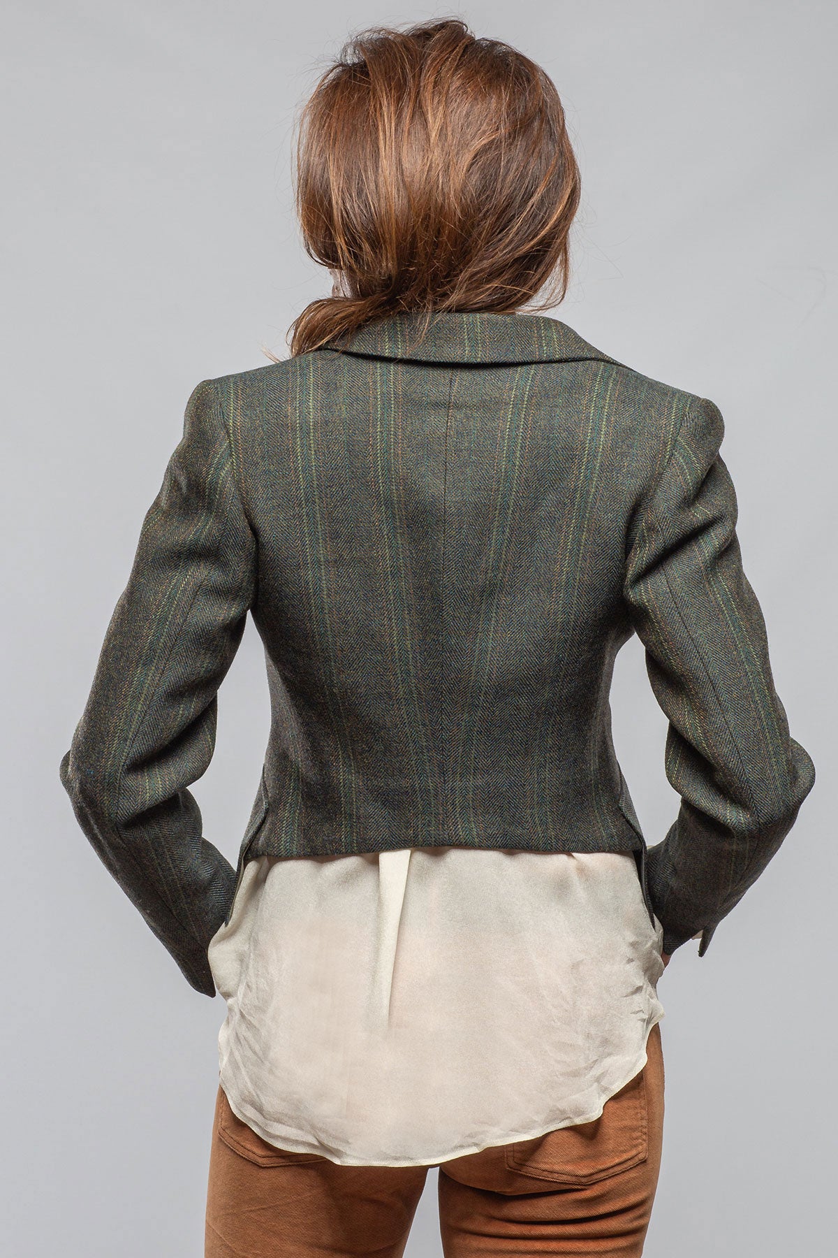 T.ba Fife Cropped Tweed Jacket Ladies - Tailored - Jackets